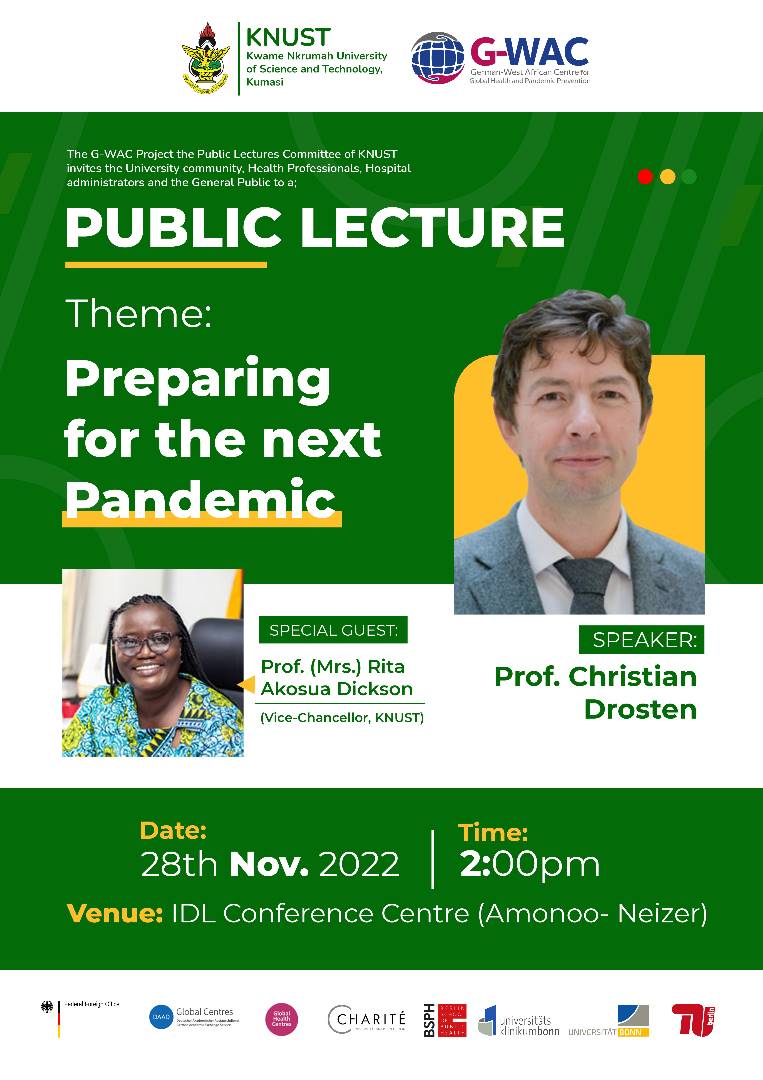 Public Lecture - Preparing for the next pandemic